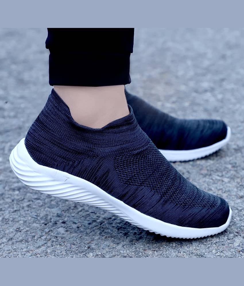 Aadi Black Men's Slip-on Shoes