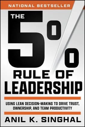 The 5% Rule of Leadership: Using Lean Decision-Making to Drive Trust, Ownership, and Team Productivity The 5% Rule of Leadership: Using Lean Decision-Making to Drive Trust, Ownership, and Team Productivity