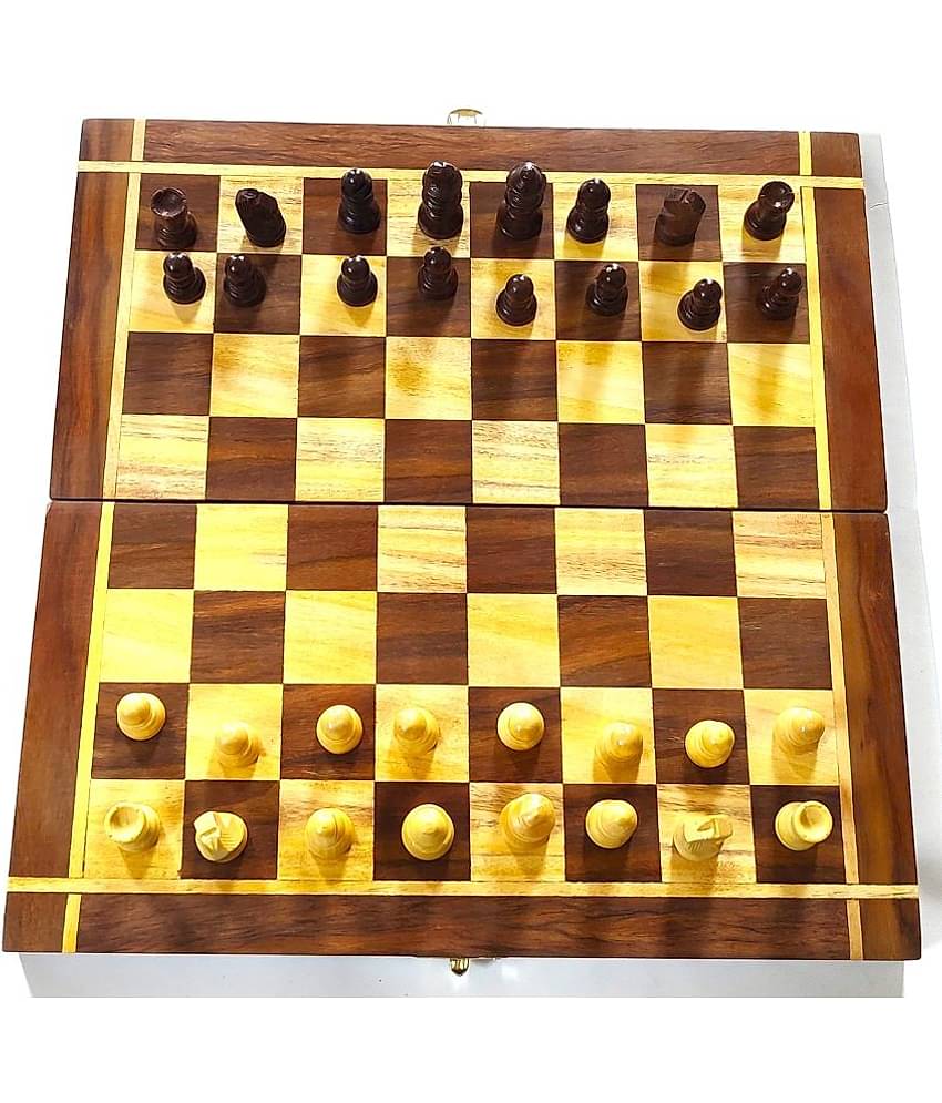 Peters Pence- WOODEN CHESS BOARD GAME (PREMIUM QUALITY ) 12 INCHES