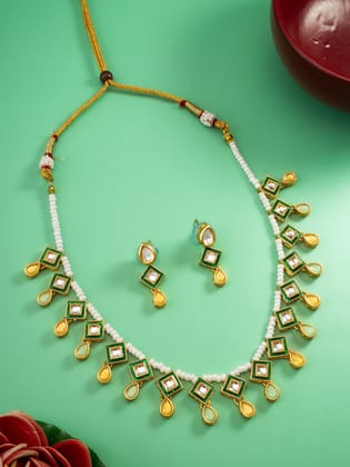 Morison Radiant Gold Necklace and Earrings Set Perfect for Every Occasion Morison Radiant Gold Necklace and Earrings Set Perfect for Every Occasion