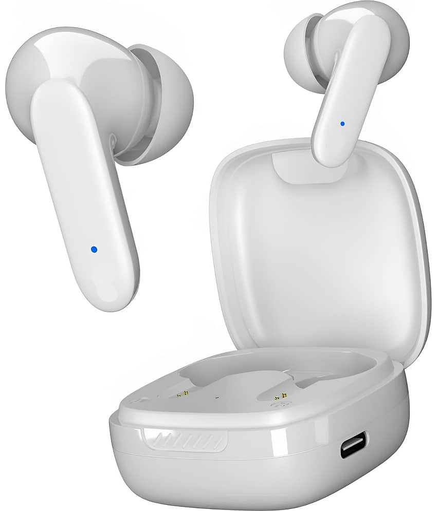 COREGENIX Buds Prima Bluetooth True Wireless (TWS) In Ear 20 Hours Playback Low Latency IPX4(Splash & Sweat Proof) White