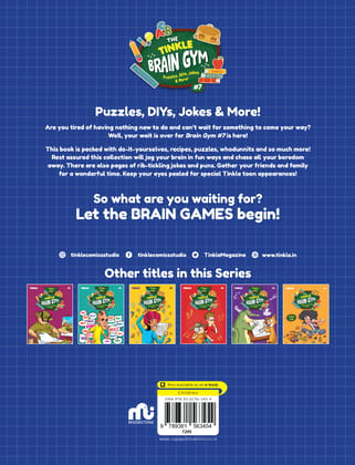 The Tinkle Brain Gym #7 : Puzzles, DIYs, Jokes & More!