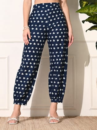 Indigo Afghani Trousers-XXL