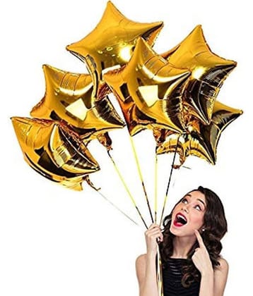 5 pcs Star Foil (Golden)