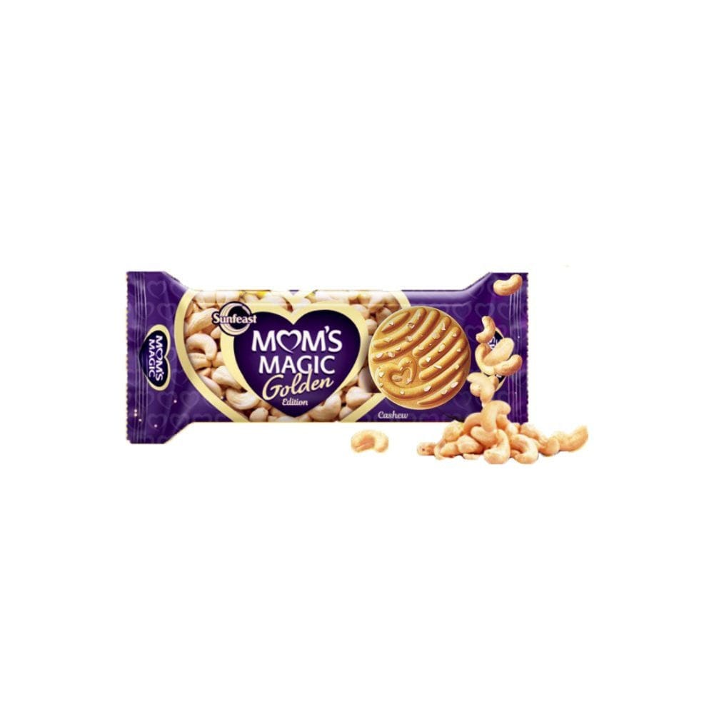 Sunfeast Mom's Magic Golden Cashew Biscuits, 100 gm