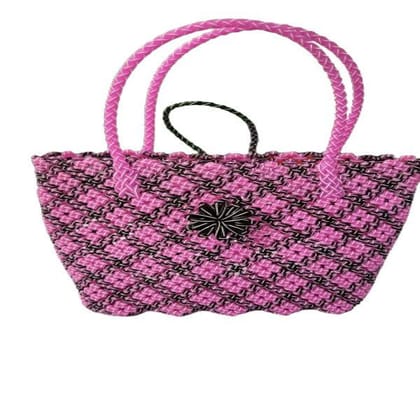 HANDMADE PLASTIC LADIES BAG