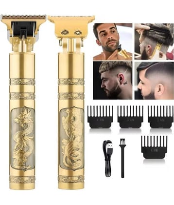 Gatih Hair Trimmer Gold Cordless Beard Trimmer With 120 minutes Runtime