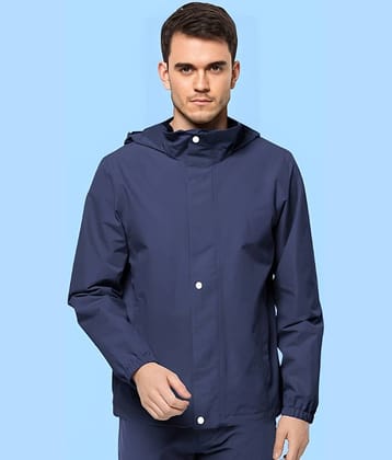 PP Kurtis Navy Polyester Men's Rain Suit ( Pack of 1 )