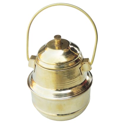 Brass Oil Cane Miniature | Industrial Style Collectible Toy, Height : 4 Inch (ZMAS455 A)