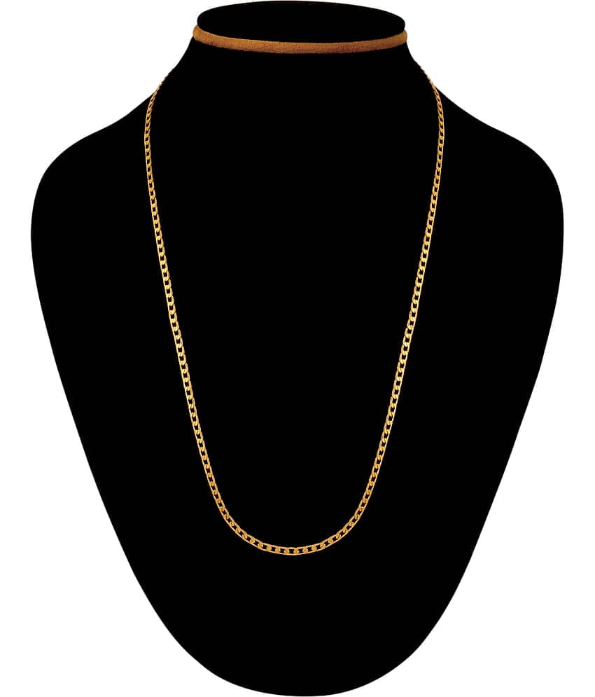 Thrillz Gold Plated Brass Chain ( Pack of 1 )