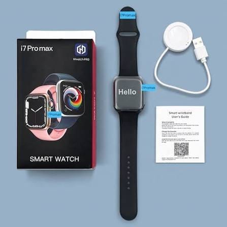 i7 Pro Max Smart Watch for Men & Women | Touch Screen Smartwatch | Fitness & Daily Use