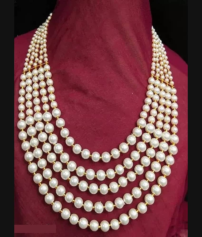 Samridhi DC Silver Alloy Necklace Set ( Pack of 1 )