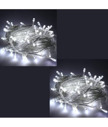 CHARKEE White 15M String Light ( Pack of 2 )
