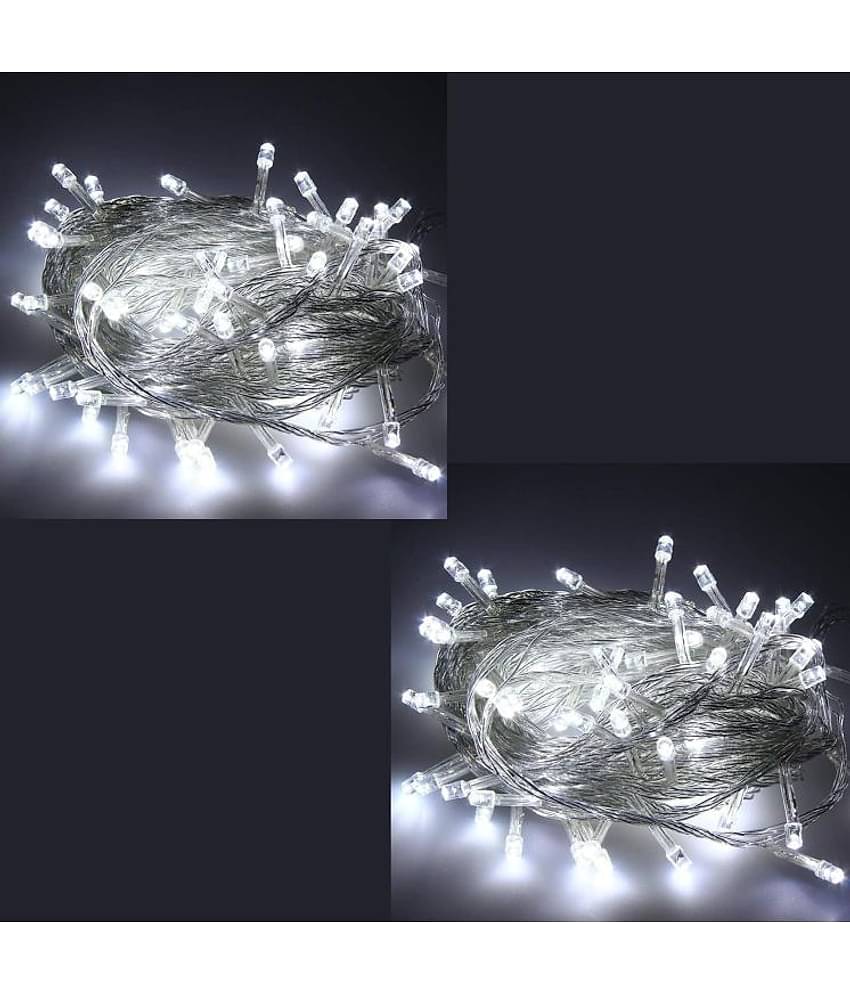 CHARKEE White 15M String Light ( Pack of 2 )