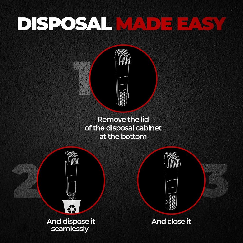 Beardo Ninja-X Pro Vacuum Trimmer