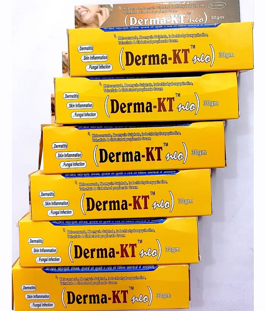 DERMA KT CREAM 30 GM ( PACK OF 5) Day Cream 150 gm Pack of 5