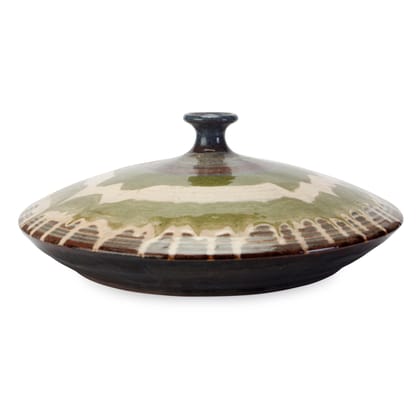 Handthrown Slipwork Terracotta Vase Eyaas