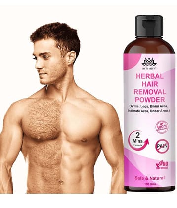 Intimify Hair Removal Powder Hair Remover Hair Removal Cream for Men 100gm