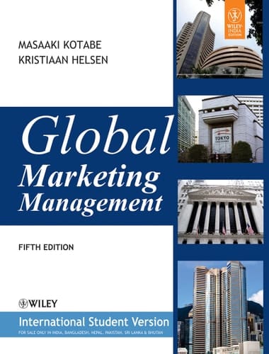 GLOBAL MARKETING MANAGEMENT 5/ED