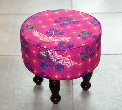 Red Paradise Ottoman