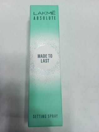 Lakme Absolute Made to Last Setting spray 