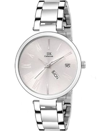 IIK COLLECTION Stainless Steel Round Womens Watch