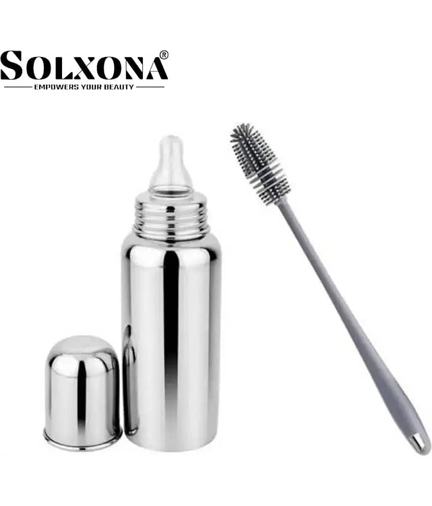 SOLXONA 240 Multicolor Feeding Bottle ( Pack of 2 )