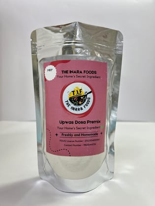 The Inara Foods Upwas Dosa Premix Fasting Crepe Mix Vari Rice Flour Blend 200g Pack
