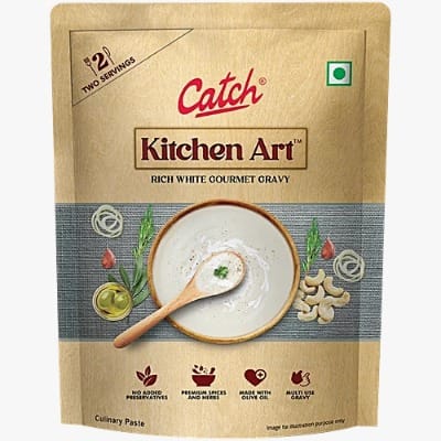 Catch Rich White Gourmet Gravy - Ready To Cook, 100 g