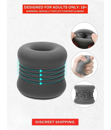 Delay Ejaculation Male Masturbator-Unique Design | Random Color | with Inner Dotted Texture, Smooth and Comfortable Masturbation For Men