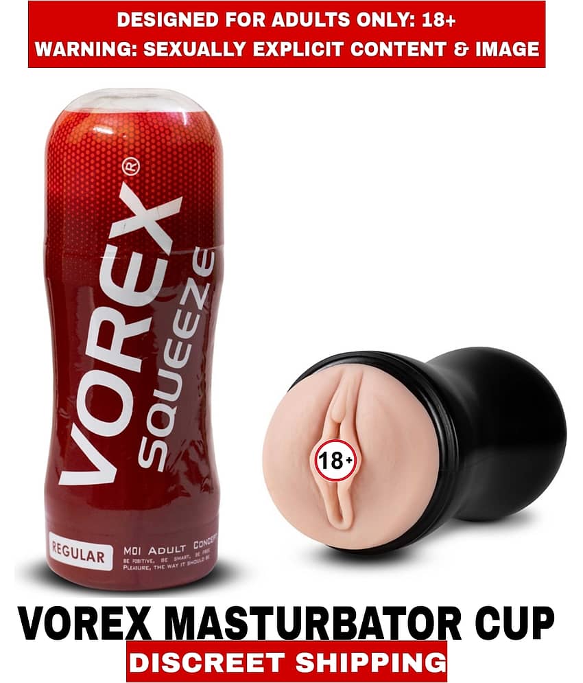 Premium Quality New Sexy toy Vorex Squeeze Pussy Masturbator Cup Fleshlight For Men