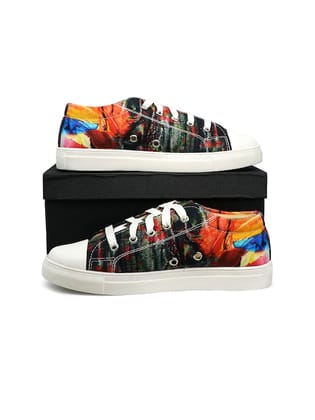 Women Sweat Absorption Lightweight Abrasion Slip Resistant Canvas Sneakers