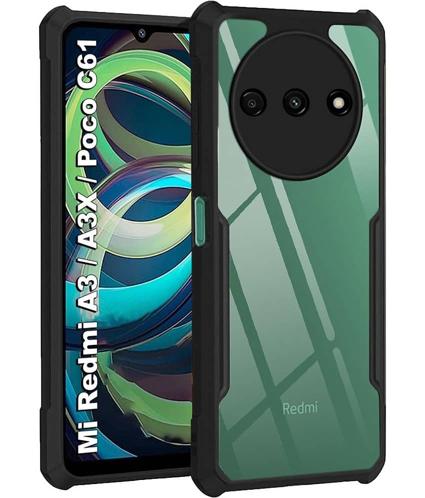 ZAMN Shock Proof Case Compatible For Polycarbonate Xiaomi Poco C61 ( )