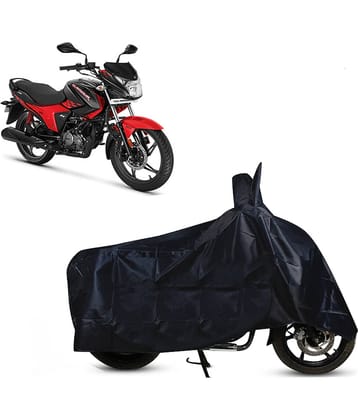 EGAL Bike Body Cover for Hero Hero New Glamour BS6 ( Pack of 1 ) , Black