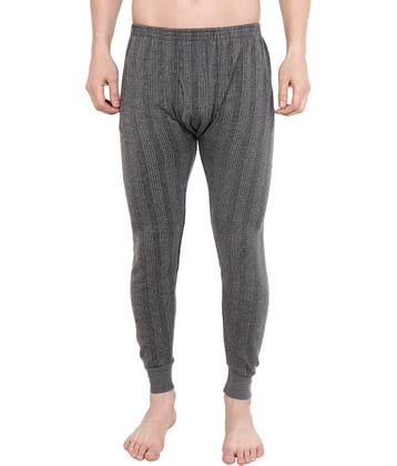 Zeffit Pack of 1 Cotton Thermal Bottoms For Men's ( White )