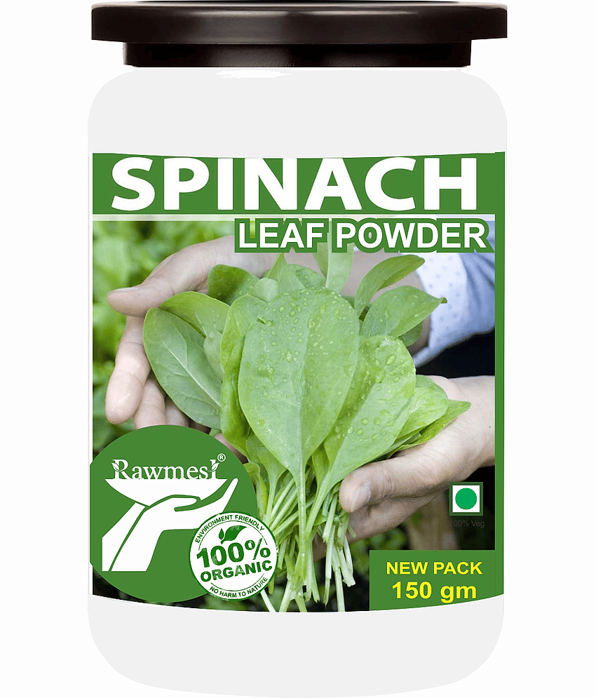rawmest Spinach Salad Sprinkles/ Spinacia/ Dehydrated Spinach Leaf Powder Paste 150 gm