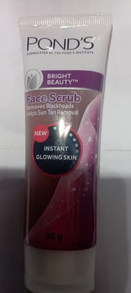Ponds bright beauty face scrub instant glowing skin 50 g