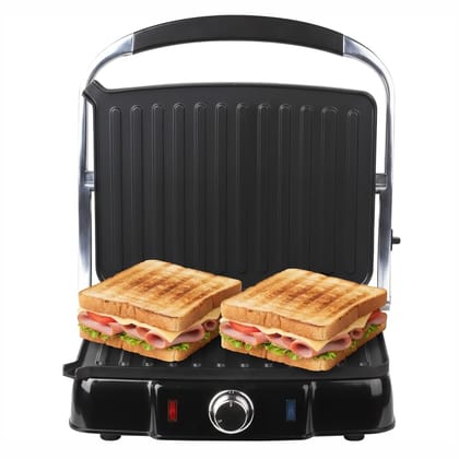 Baltra Fortuna Sandwich Griller 2000W | Non Stick Coated,Non-Toxic,Fixed Grill plate | Toaster Griller Sandwich Maker | Auto Cut Off | LED Indicator | 180�Open | Adjustable Height Control | Easy Clean