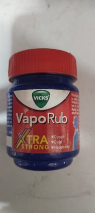 Vicks Vaporub Cough Cold 