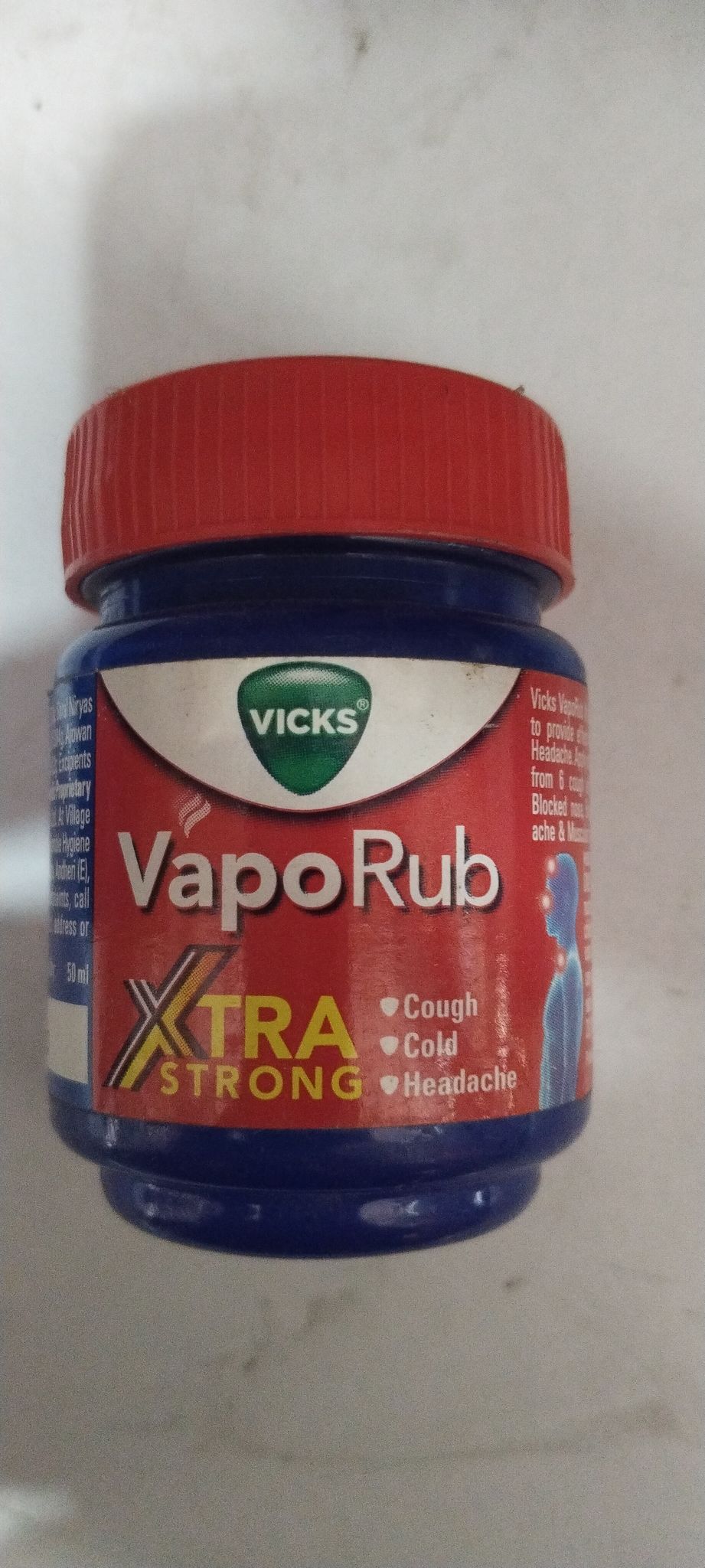 Vicks Vaporub Cough Cold 