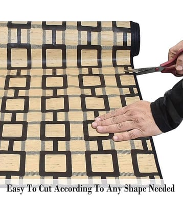 Kitchen Drawer/Cabinet Shelf Mat|Flower Design with PVC Material|Adjustable Size 5 MTR Roll