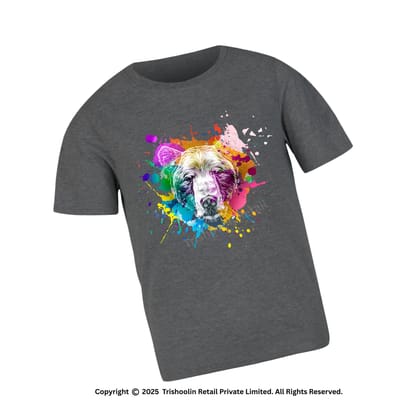 Trishoolin T-Shirt Design 10274MB | Regular Fit | Crew Neck / Round Neck Half Sleeve | Pack of 1