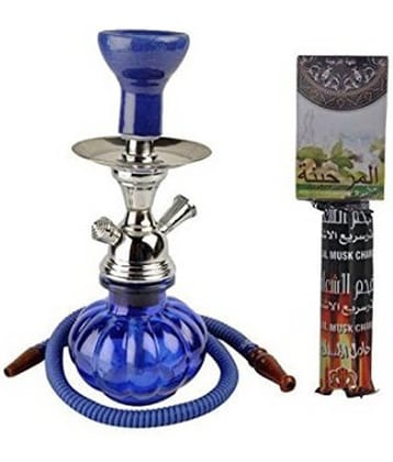 Burj Blue Small Pumpkin Hookah