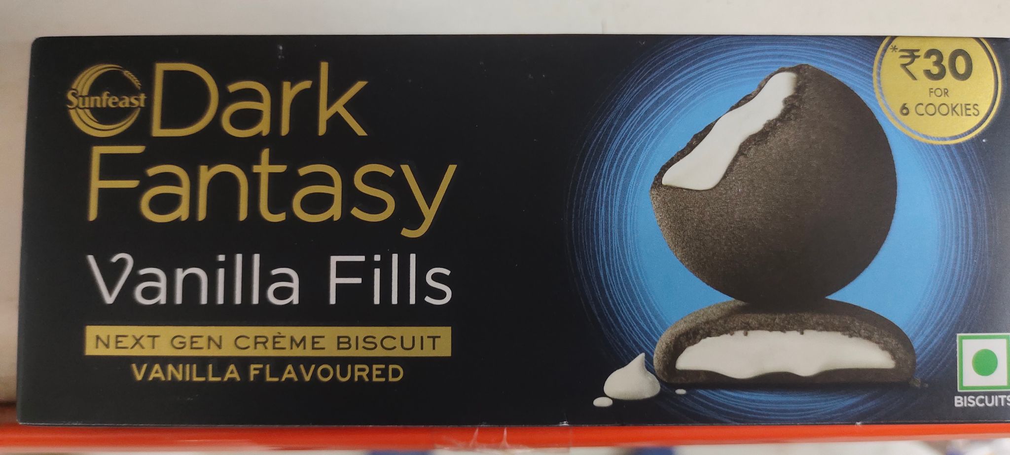 Sunfeast Dark Fantasy Vanilla fills