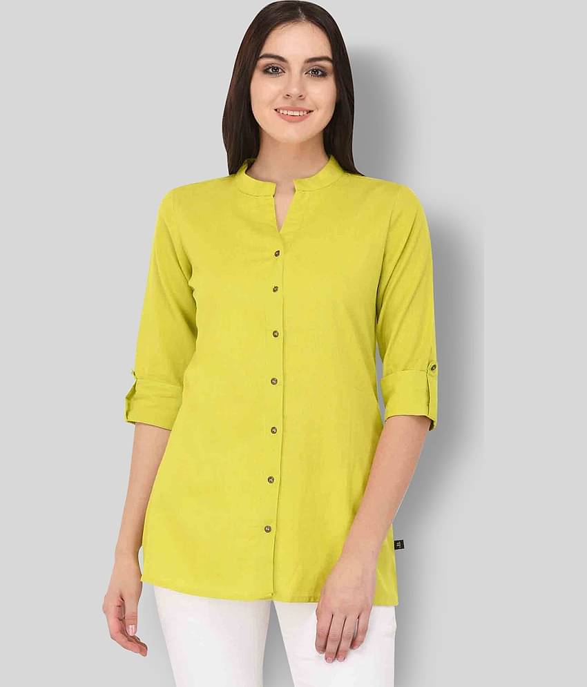 Cotton Blend Short Kurti For Women (Pack of 1)