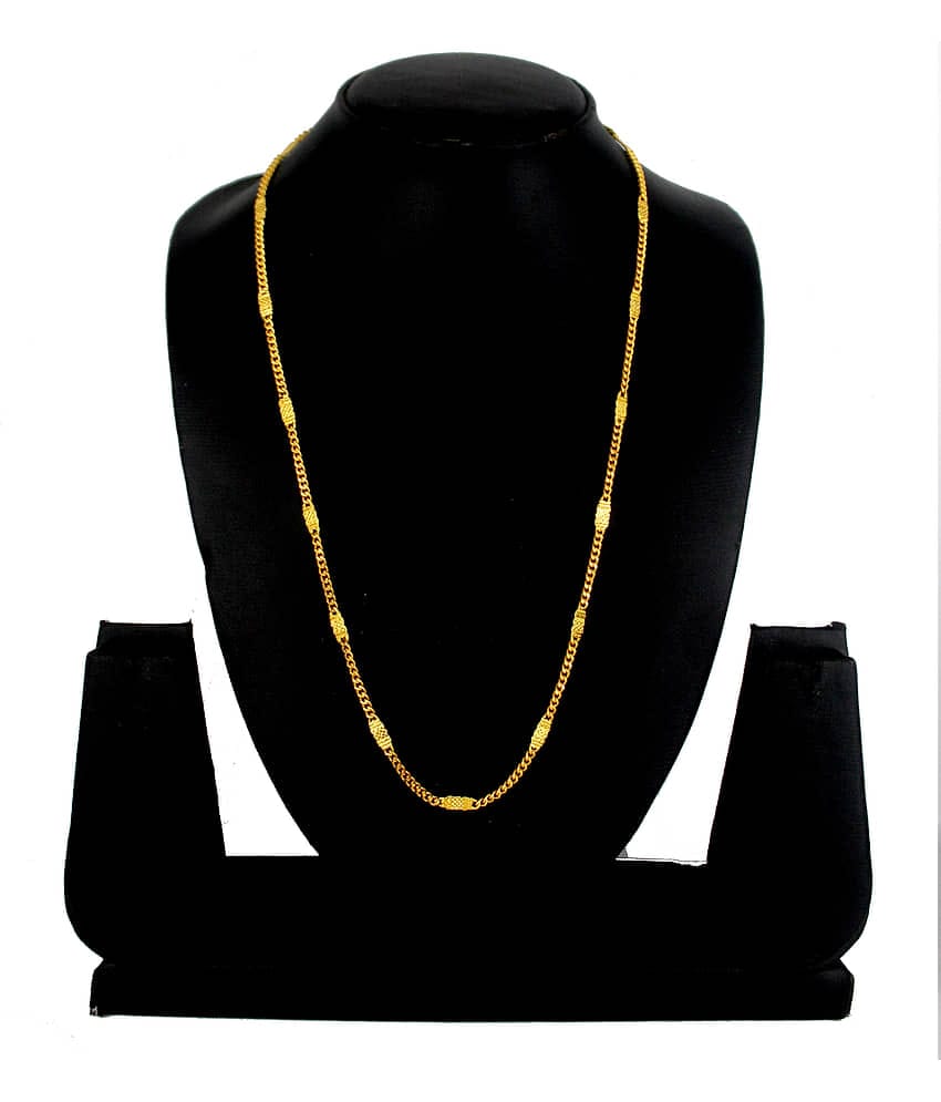 shankhraj mall Gold Plated Chain ( Set of 1 )
