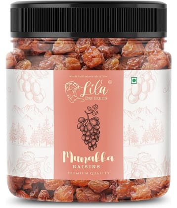 LILA DRY FRUITS Afghani Munakka Raisins 500g Healthy Sweet Snack With Seeds