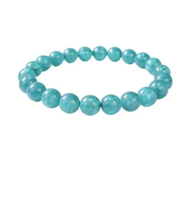 Natural Crystal 8mm Amazonite Bracelet (Teal Green)-PID64909 Natural Crystal 8mm Amazonite Bracelet (Teal Green)-PID64909