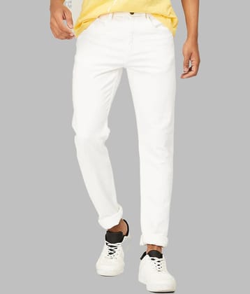 Lawson - White Denim Slim Fit Men's Jeans ( Pack of 1 )