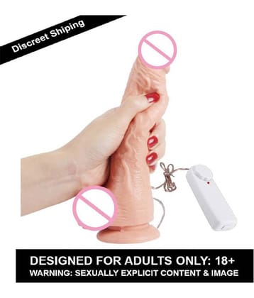 Chuck Vibration Realistic 8.5 ″ Handsfree Dildo With Suction Cup Knightriders